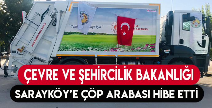 ÇEVRE VE ŞEHİRCİLİK BAKANLIĞINDAN ARAÇ HİBESİ