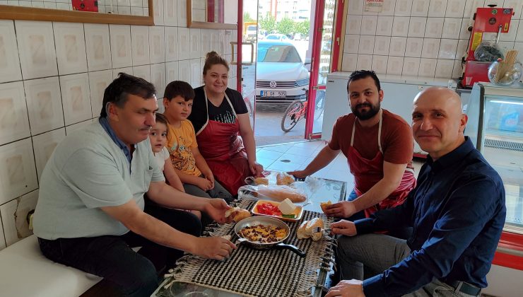 Başkan Özbaş, her zaman halkla iç içe, halkın içinde!