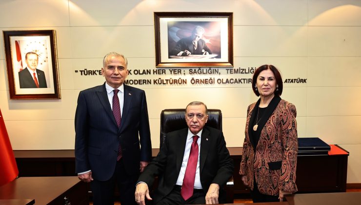 Cumhurbaşkanı Erdoğan’dan Başkan Zolan’a ziyaret