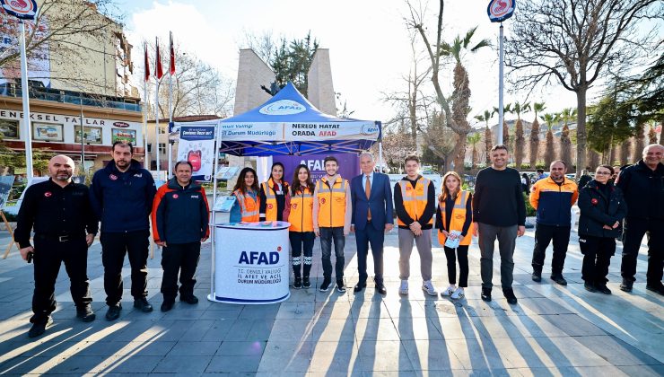 Deprem Haftası’nda farkındalığa davet ettiler